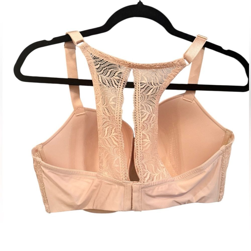 NWT PARAMOUR Lightly Lined Underwire Bra Nude Beige Sz 40DD - Picture 2 of 5